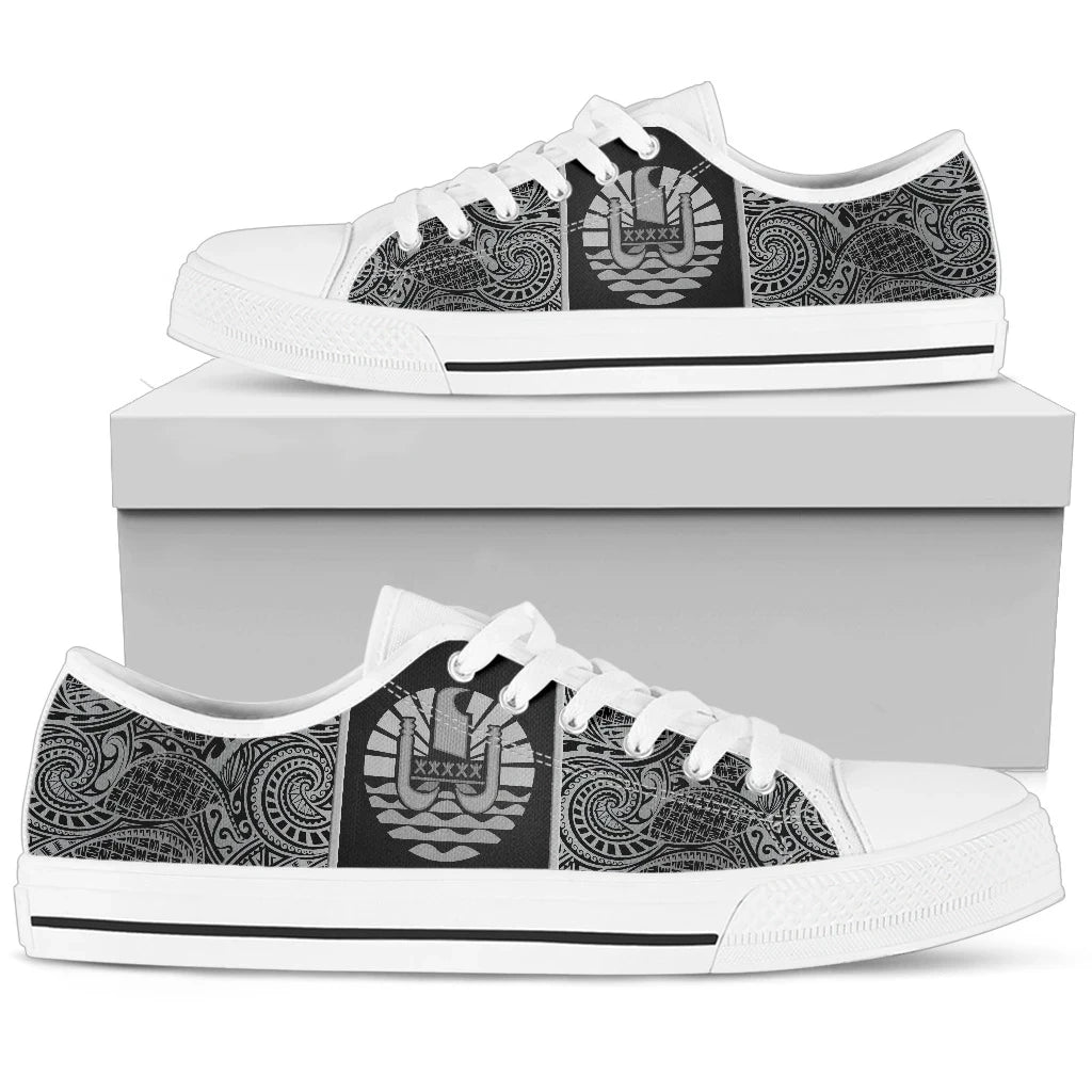 Tahiti Coat Of Arms Low Top Shoes