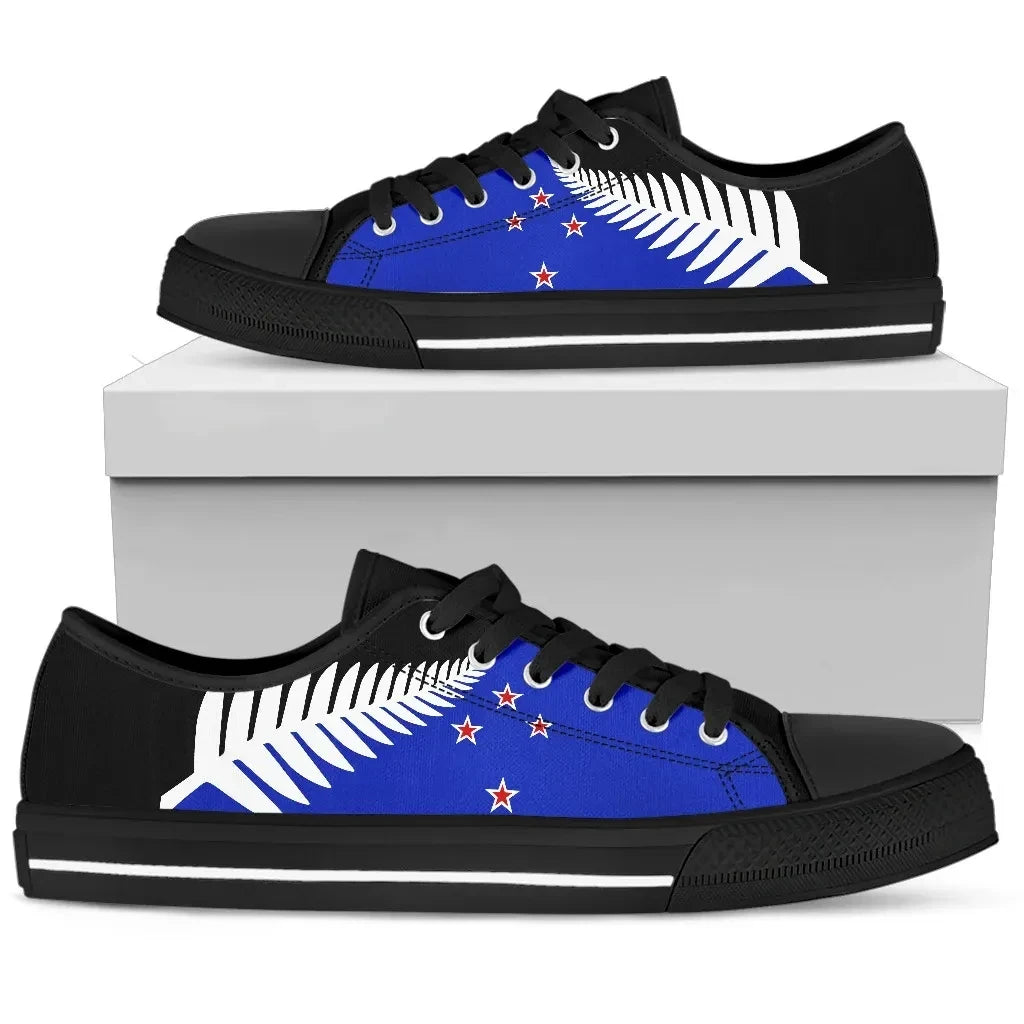 Silver Fern Flag Shoes