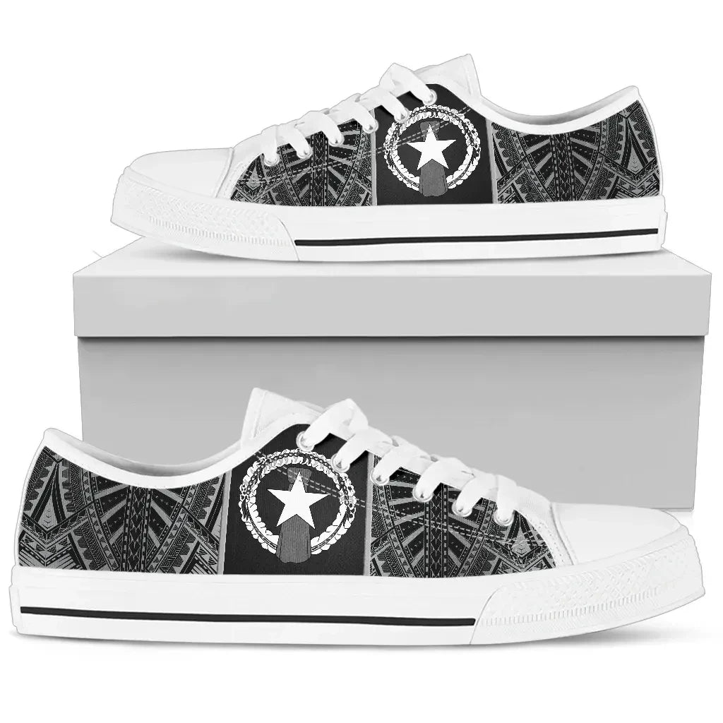 Northern Mariana Islands Low Top Shoes