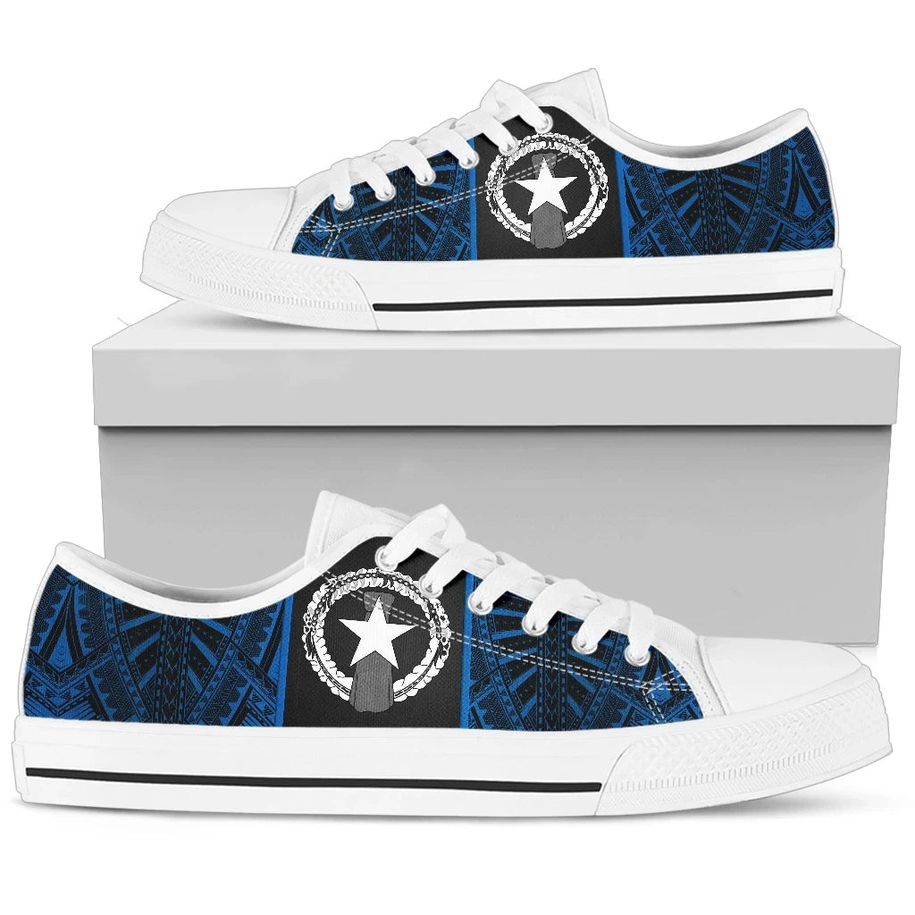 Northern Mariana Islands Low Top Shoes
