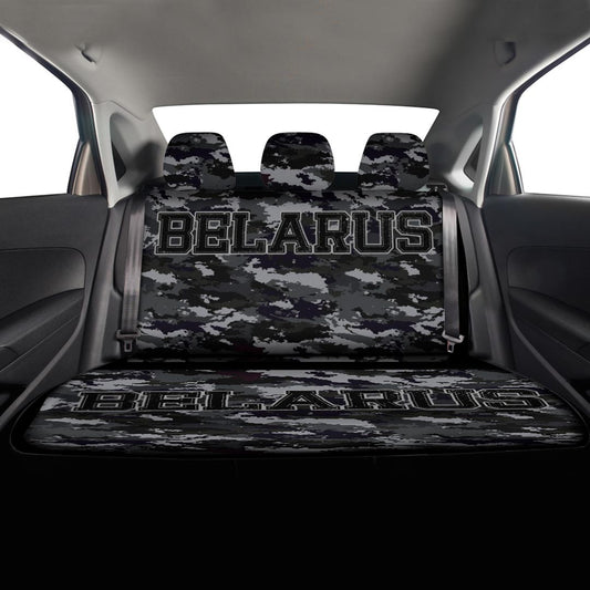 Belarus Car Seat Covers Special Dark Camouflage Not Dirty
