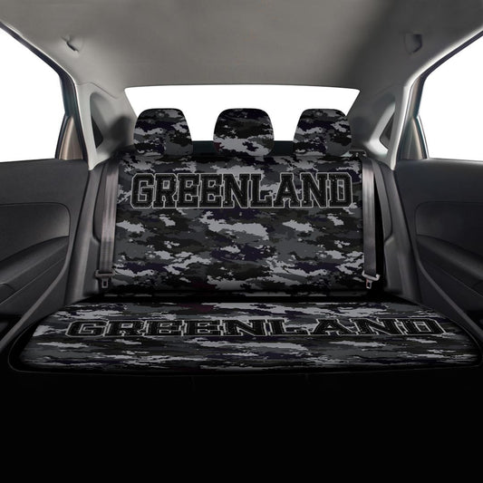 Greenland Car Seat Covers Special Dark Camouflage Not Dirty