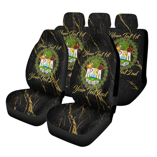 Belize Car Seat Covers Luxury Marble Style Car Accessories