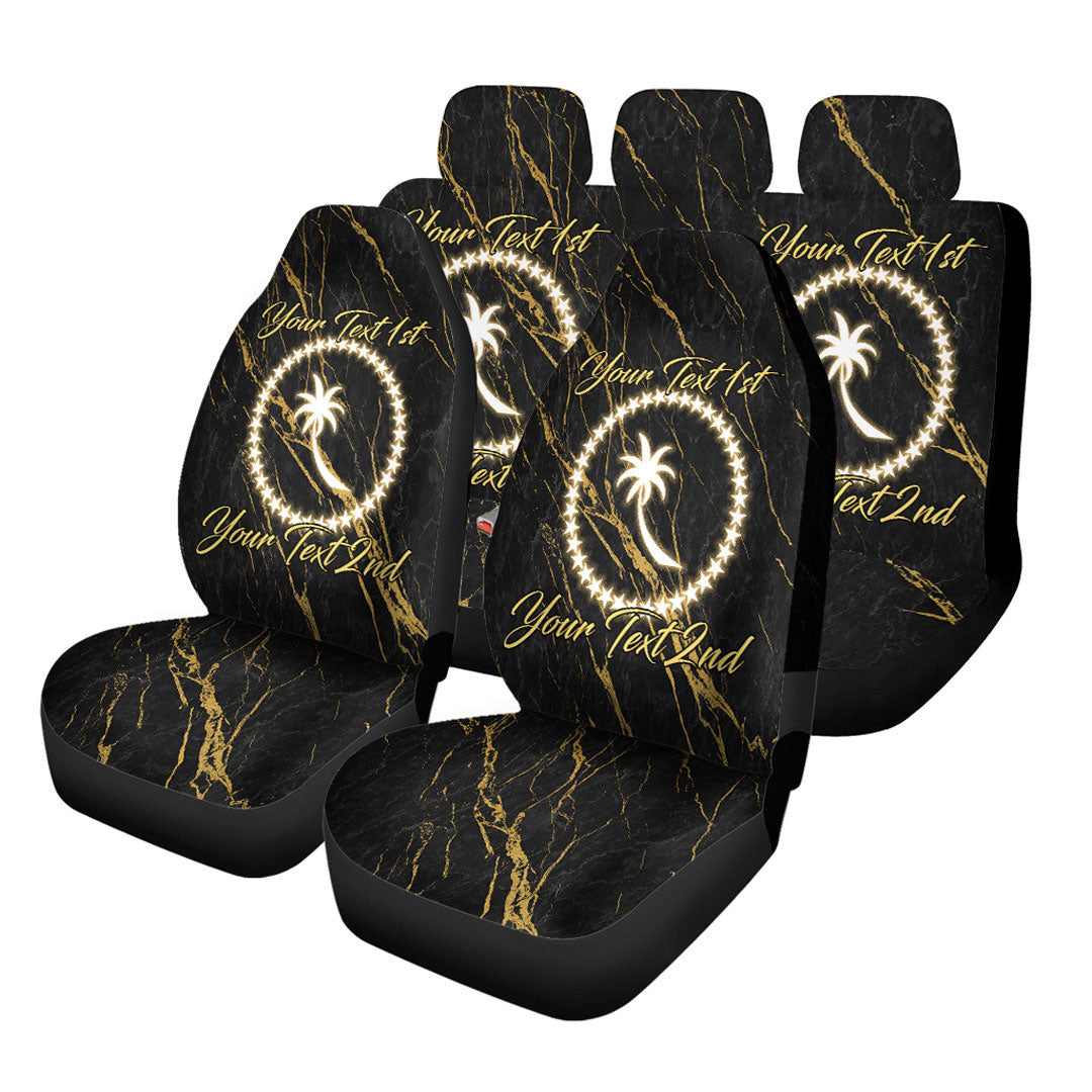 Chuuk Car Seat Covers Luxury Marble Style Car Accessories
