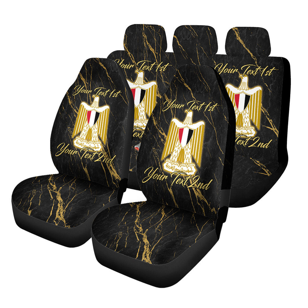 Egypt Car Seat Covers Luxury Marble Style Car Accessories