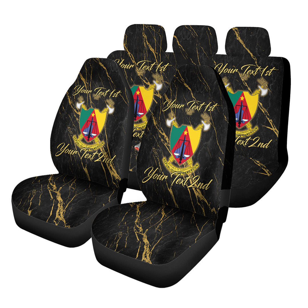 Cameroon Car Seat Covers Luxury Marble Style Car Accessories