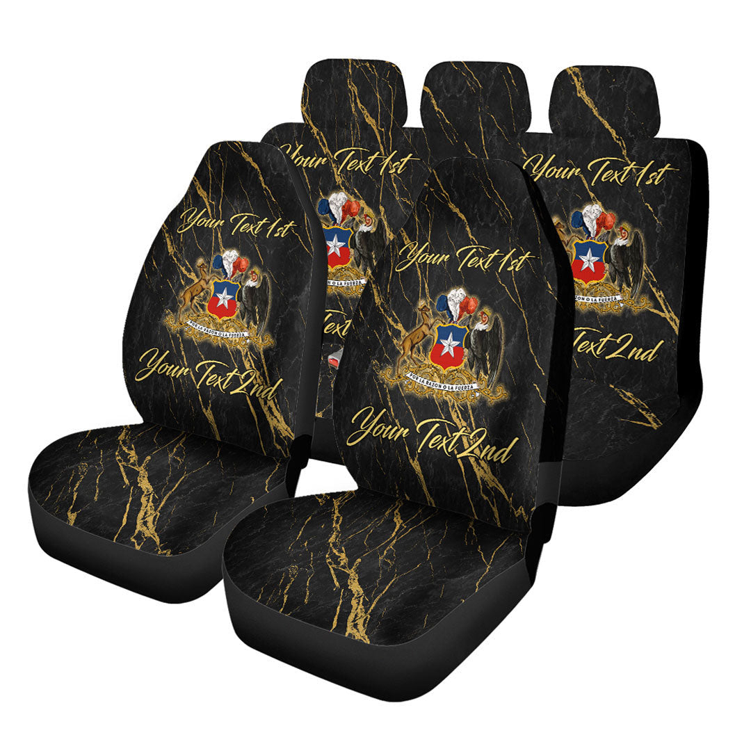 Chile Special Version Car Seat Covers Luxury Marble Style Car Accessories
