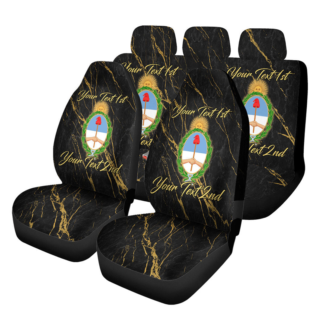 Argentina Car Seat Covers Luxury Marble Style Car Accessories