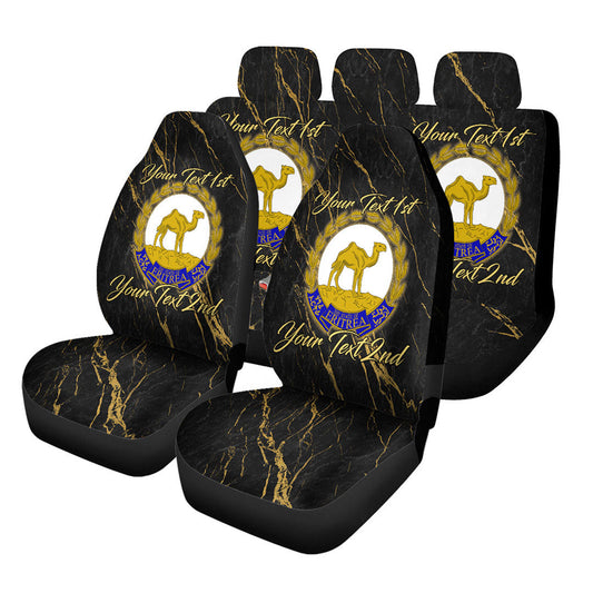 Eritrea Car Seat Covers Luxury Marble Style Car Accessories