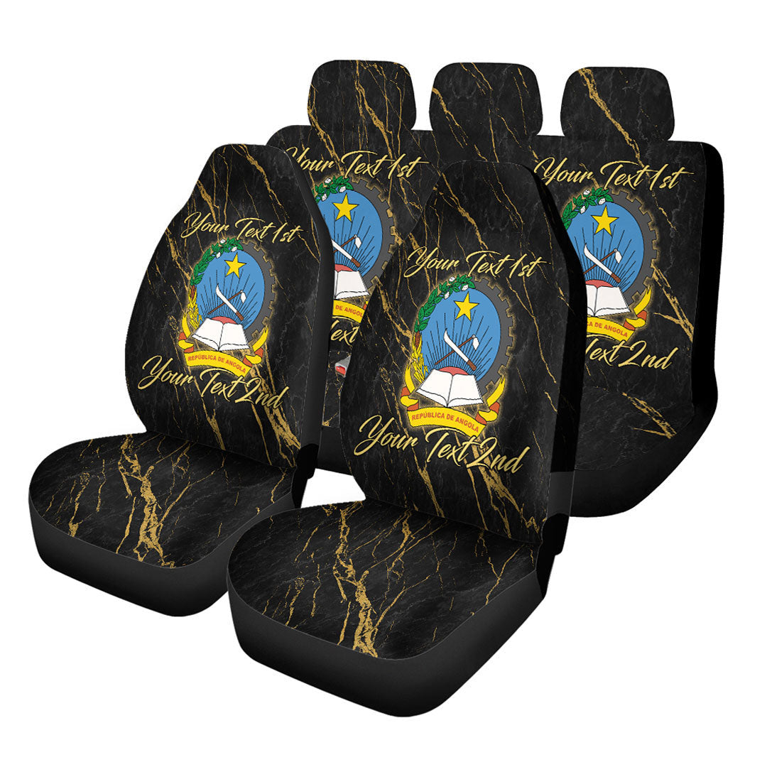 Angola Car Seat Covers Luxury Marble Style Car Accessories