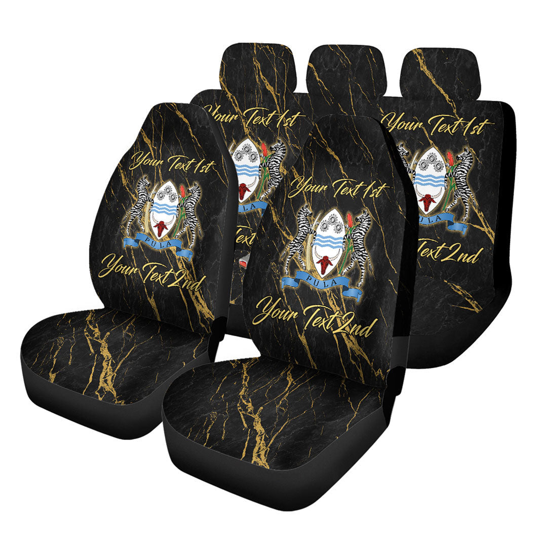 Botswana Car Seat Covers Luxury Marble Style Car Accessories