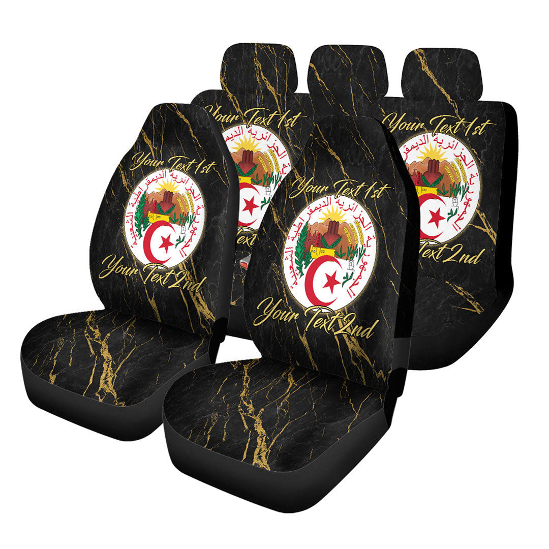 Algeria Car Seat Covers Luxury Marble Style Car Accessories