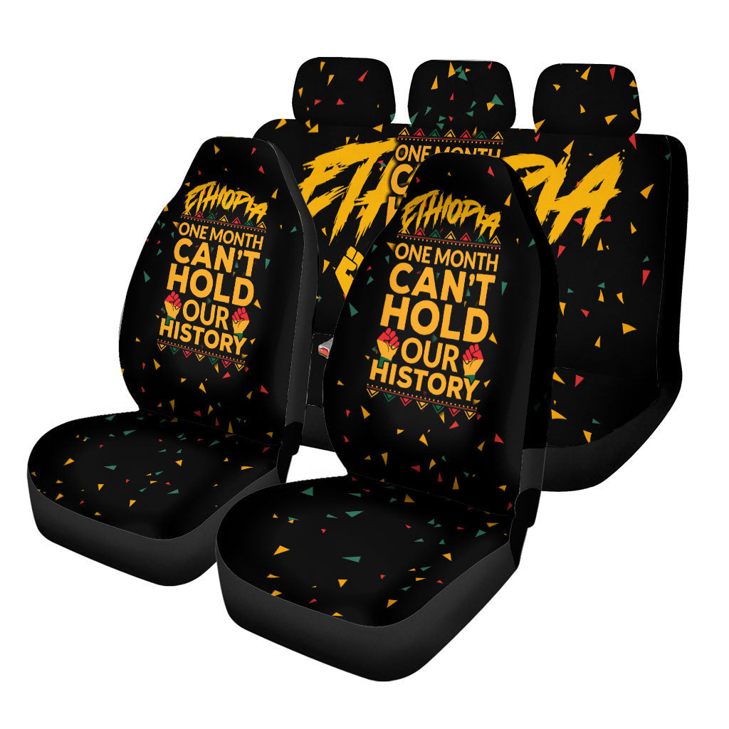 Ethiopia Car Seat Covers Make Every Month Black History Month