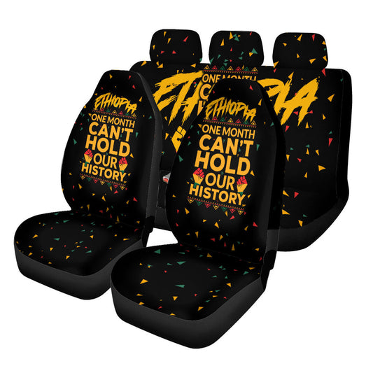 Ethiopia Car Seat Covers Make Every Month Black History Month