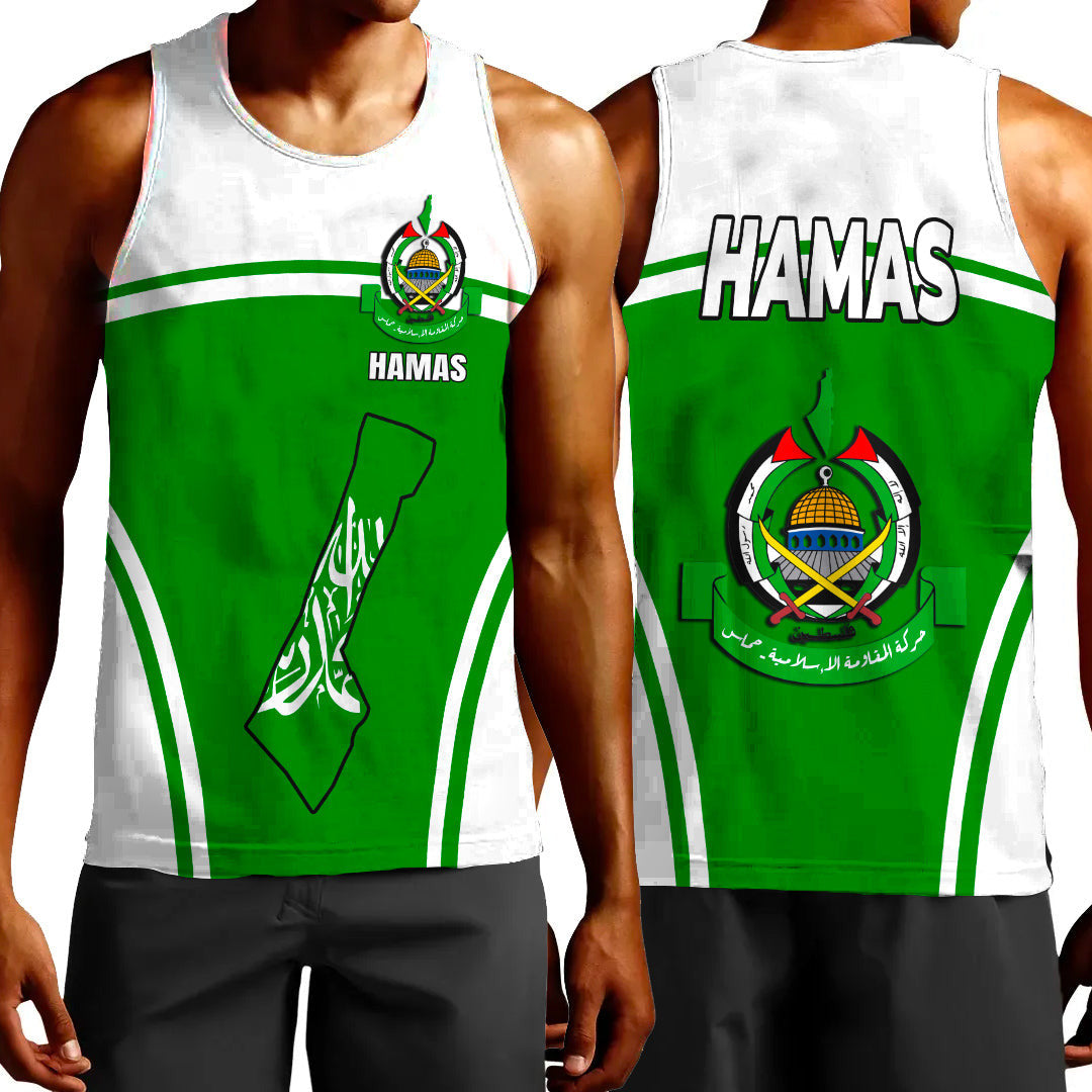 Clothing Hamas Tank Top Active Flag