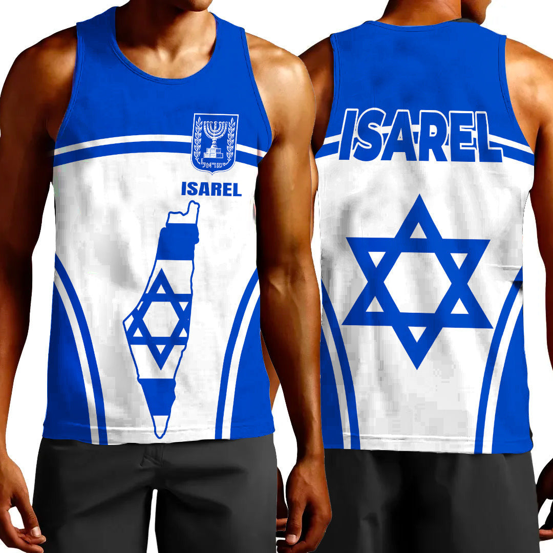 Clothing Isarel Tank Top Active Flag