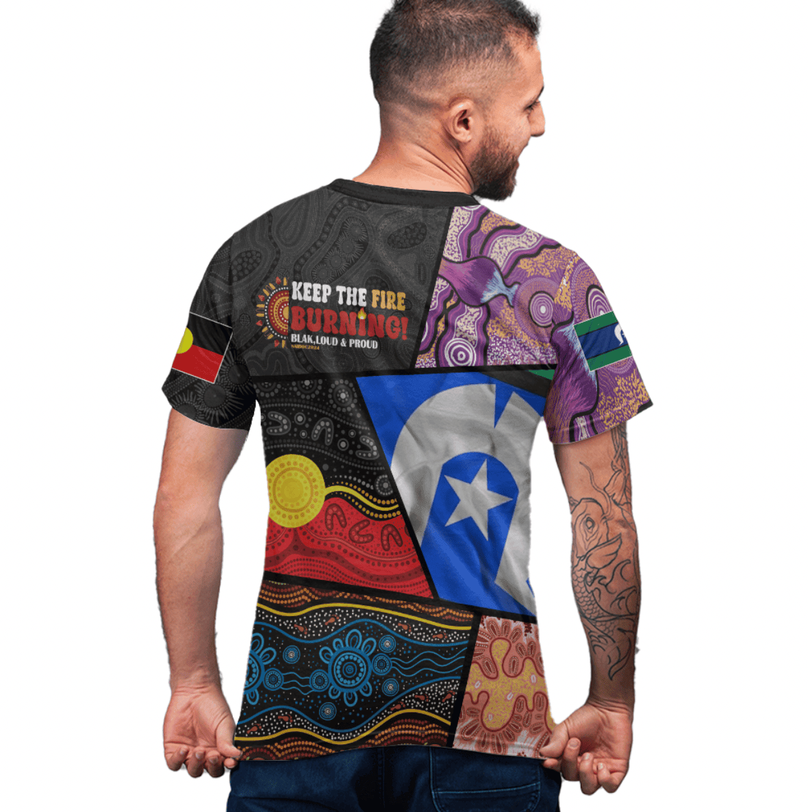Australia Naidoc 2024 Aboriginal T Shirt Comic Style