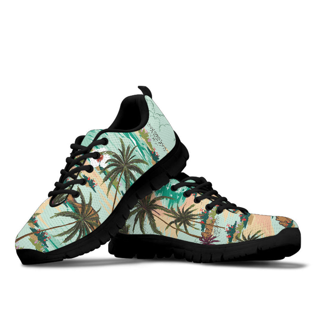 Sneaker Bright Summer Hawaii Seamless Island