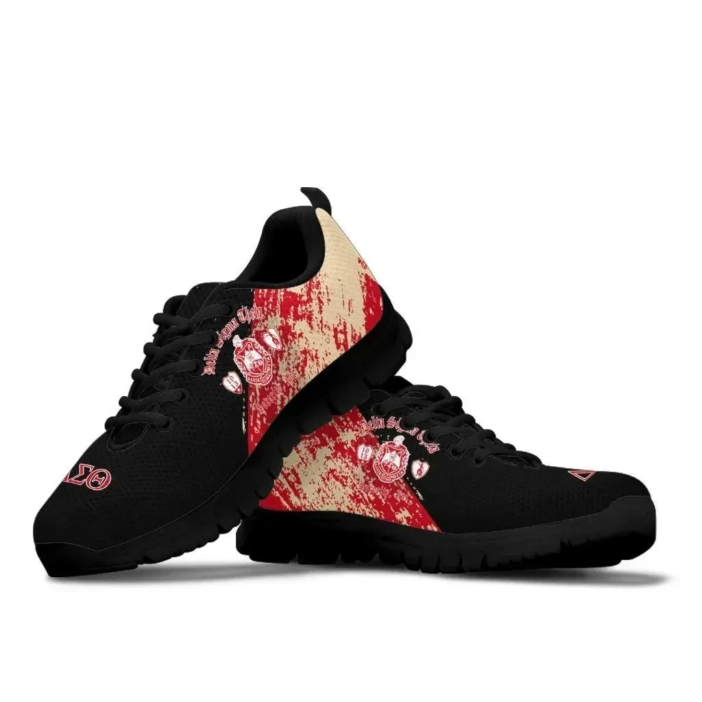 Sneaker Delta Sigma Theta Sneakers Paint Style