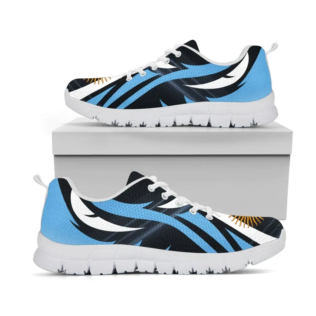 Argentina Sneakers Flag Color Line Style