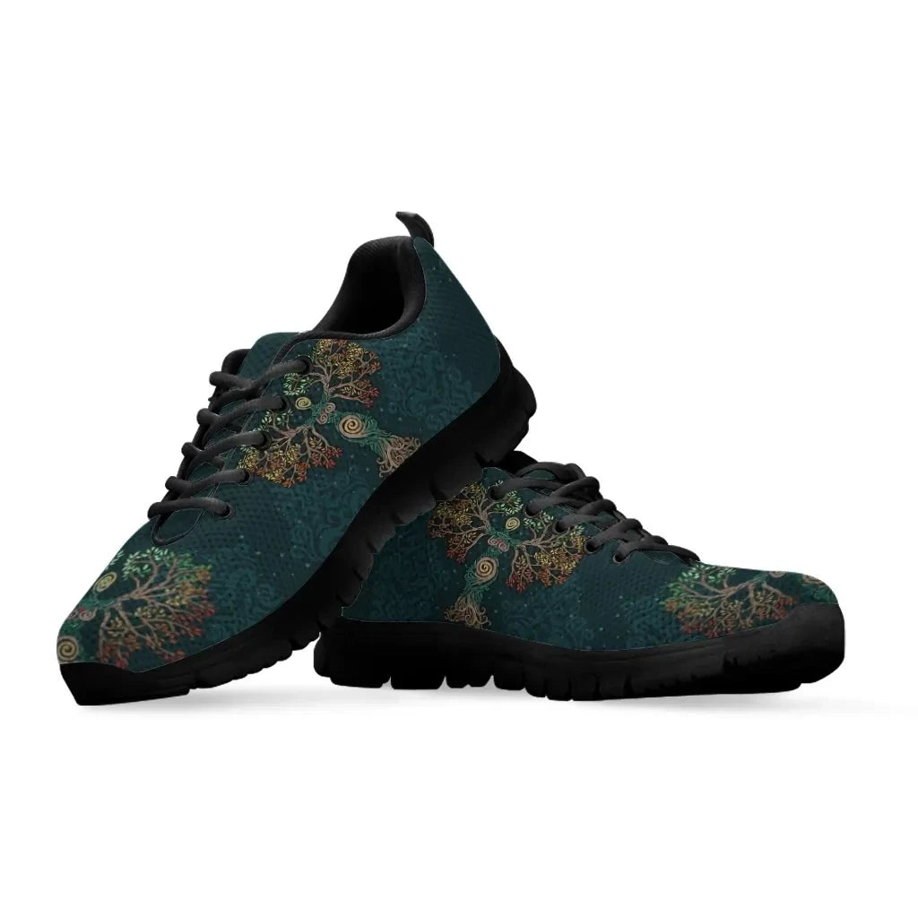 Celtic Tree of Life Sneakers The Soul of Celts