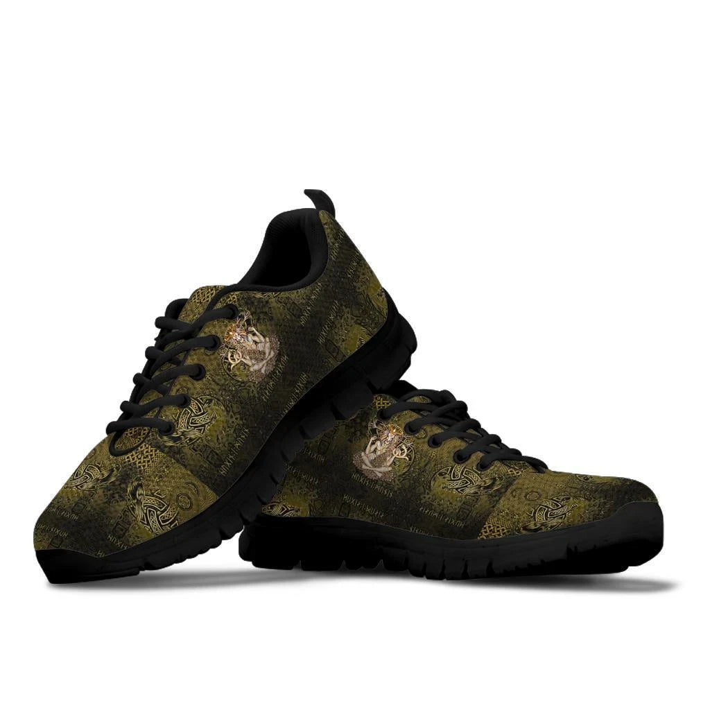 Cernunnos Goddess Sneakers Celtic God of the Forest