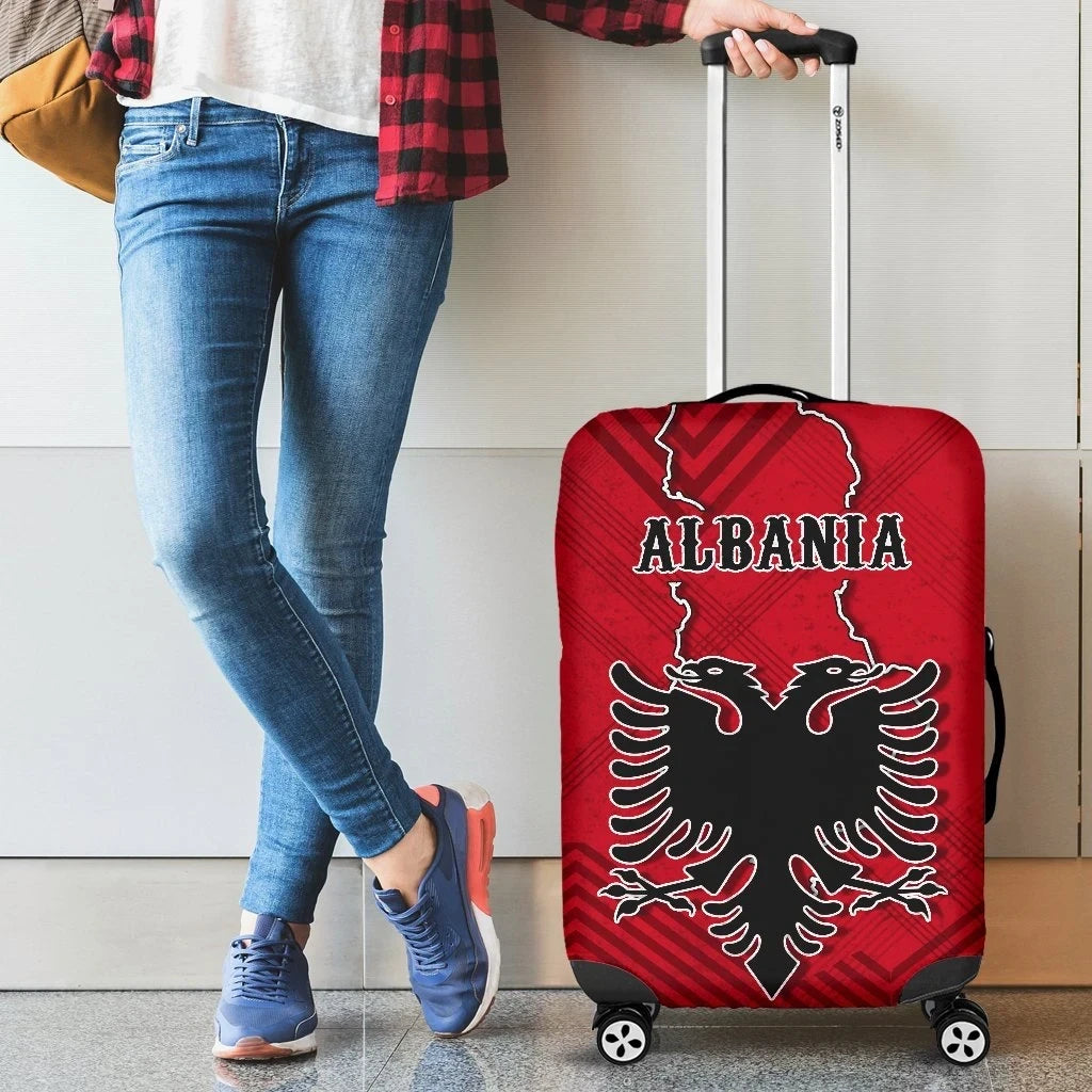 Albania Luggage Cover Special Map
