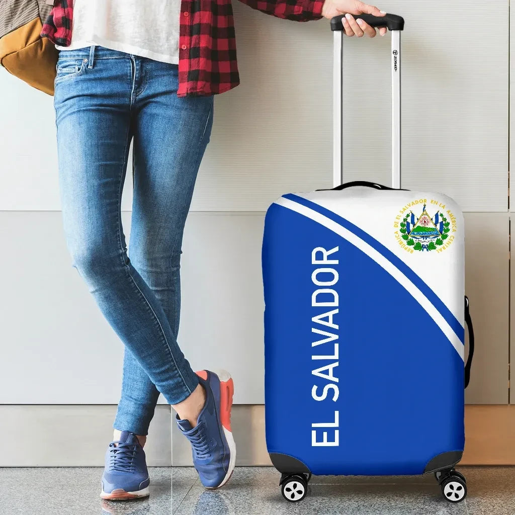 El Salvador Luggage Cover Curve Version Bn11