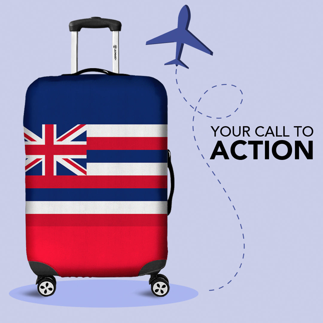 Luggage Cover Flag of New Jersey Luggage Cover