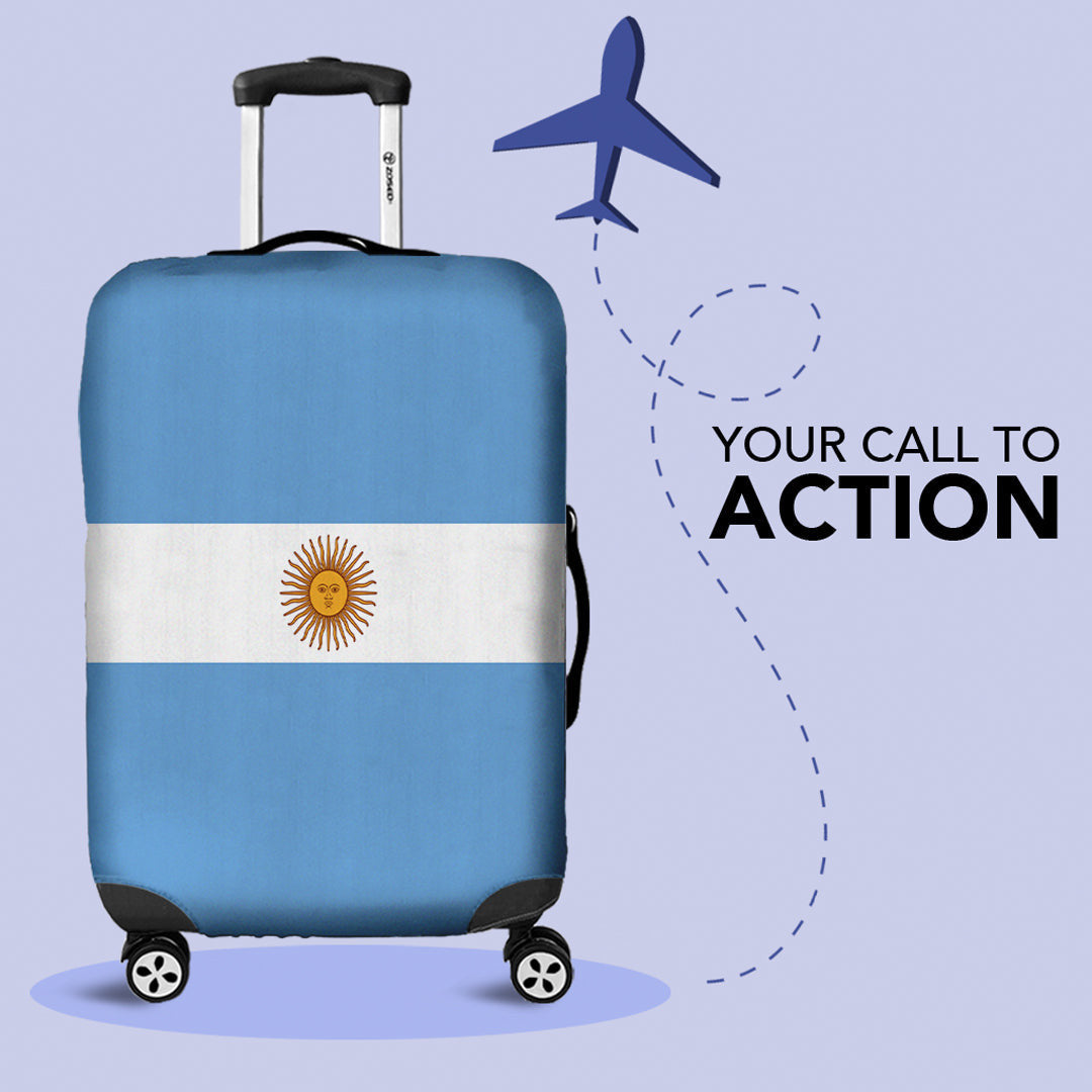 Luggage Cover Flag of Laos Luggage Cover
