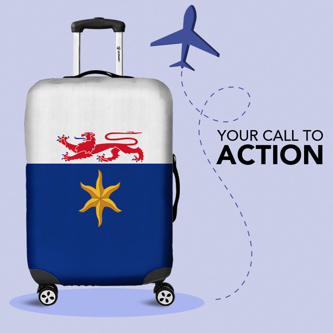Luggage Cover Flag of Israel Luggage Cover
