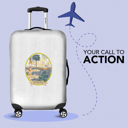 Luggage Cover Flag of Maldives Luggage Cover