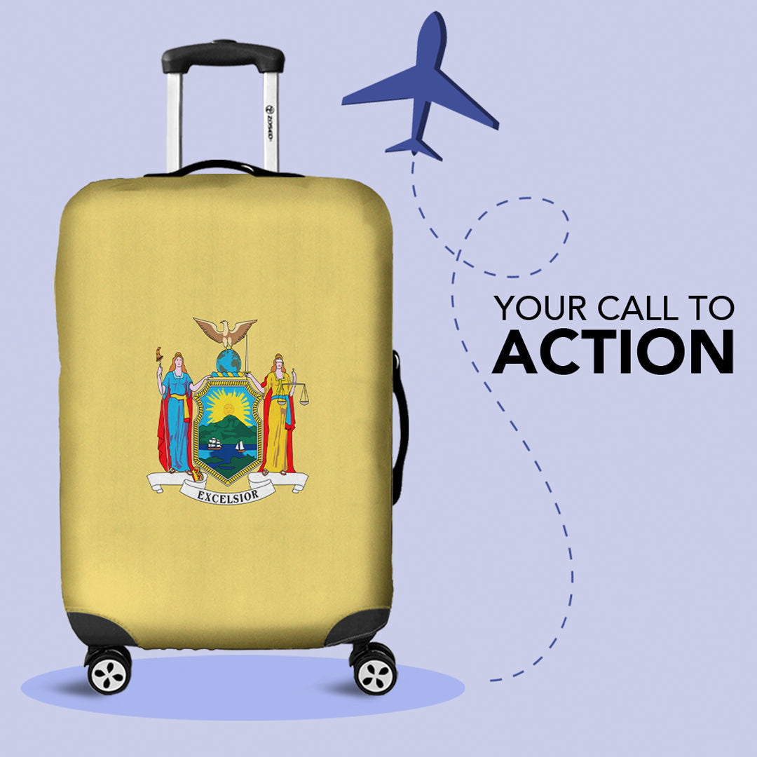 Luggage Cover Flag of Kazakhstan Luggage Cover