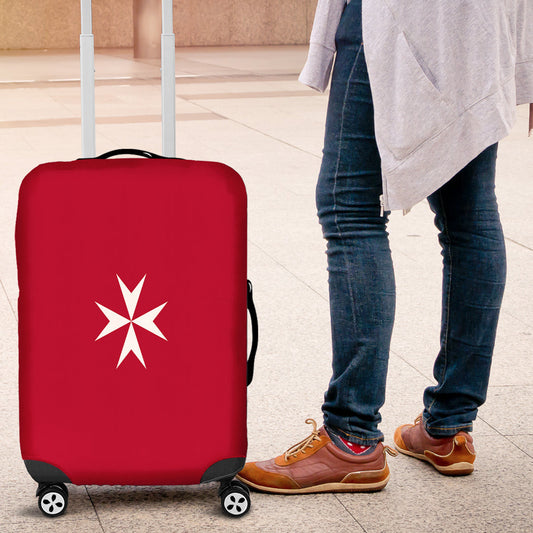 Luggage Cover Flag of Malta Maltese Cross Luggage Cover