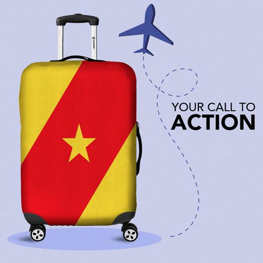 Luggage Cover Flag Of The Northern Mariana Islands Luggage Cover