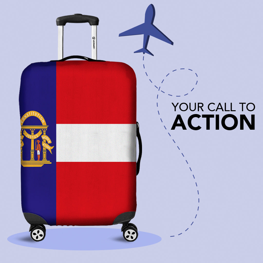Luggage Cover Flag of Montenegro Luggage Cover
