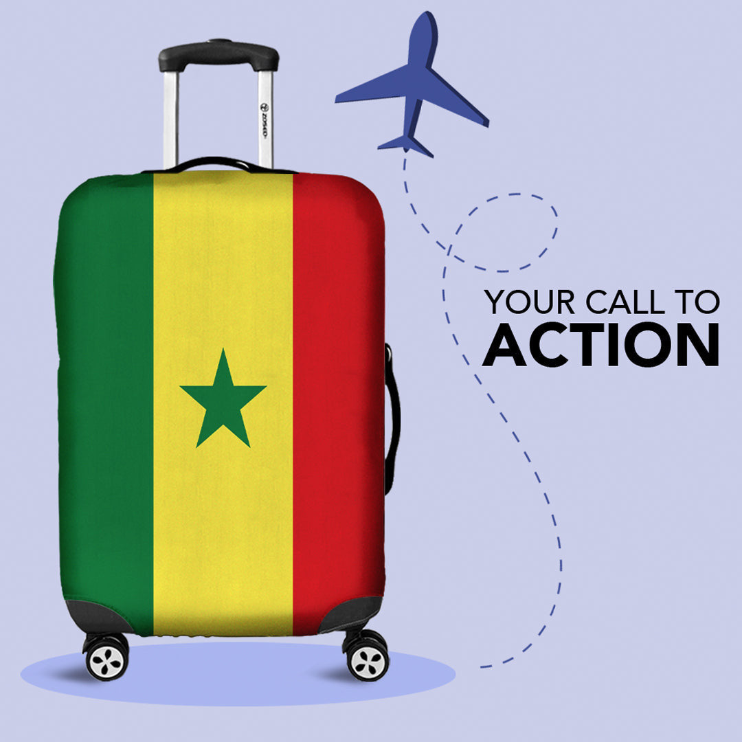 Luggage Cover Flag of Angola Luggage Cover