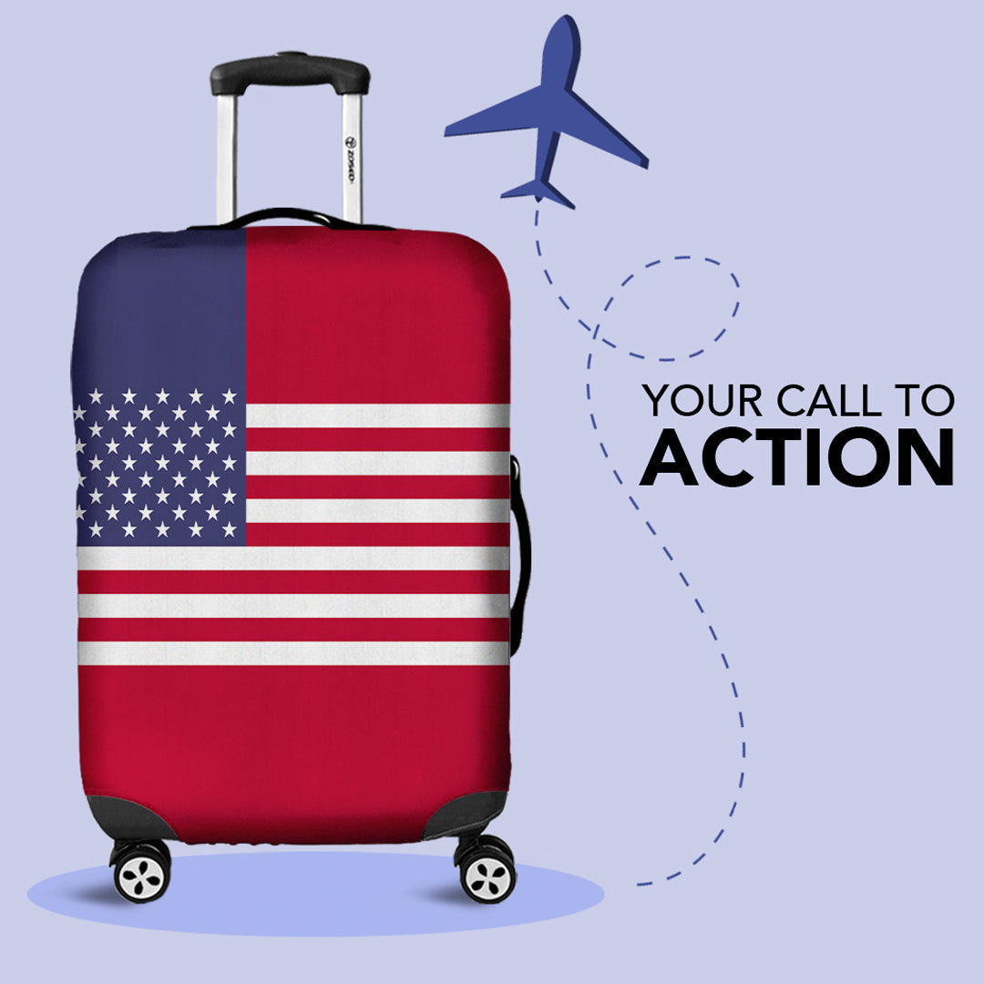 Luggage Cover Flag of Macau Luggage Cover