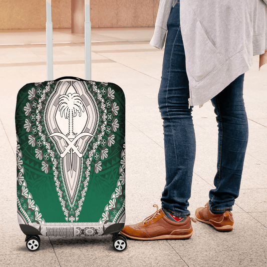 Africazone Africa Luggage Cover Morocco Luggage Cover Vintage African Dashiki
