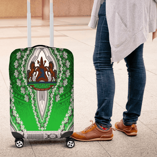 Africazone Africa Luggage Cover Central African Luggage Cover Vintage African Dashiki