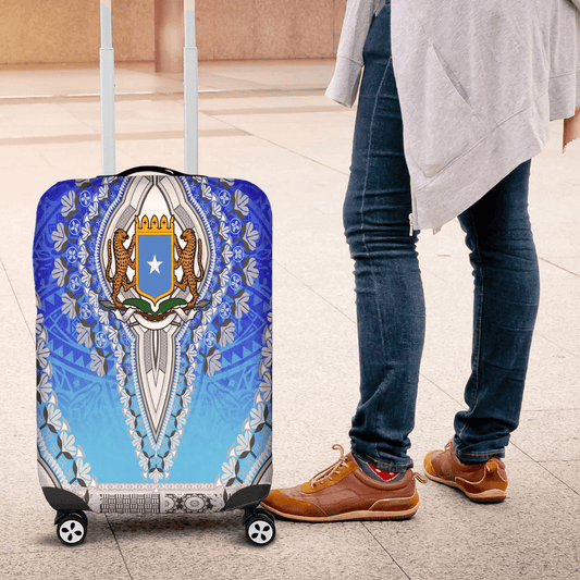 Africa Luggage Cover Mali Luggage Cover Vintage African Dashiki