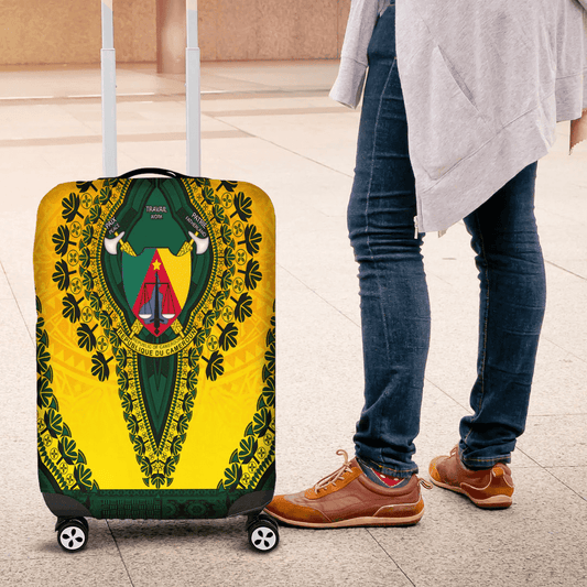 Africa Luggage Cover Nigeria Luggage Cover Vintage African Dashiki