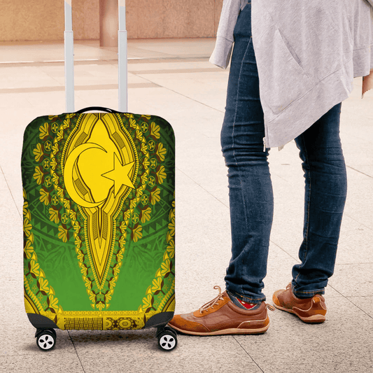 Africa Luggage Cover Egypt Luggage Cover Vintage African Dashiki