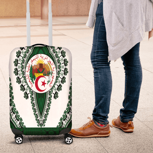Africa Luggage Cover Botswana Luggage Cover Vintage African Dashiki
