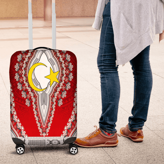 Africa Luggage Cover Oromo Luggage Cover Vintage African Dashiki