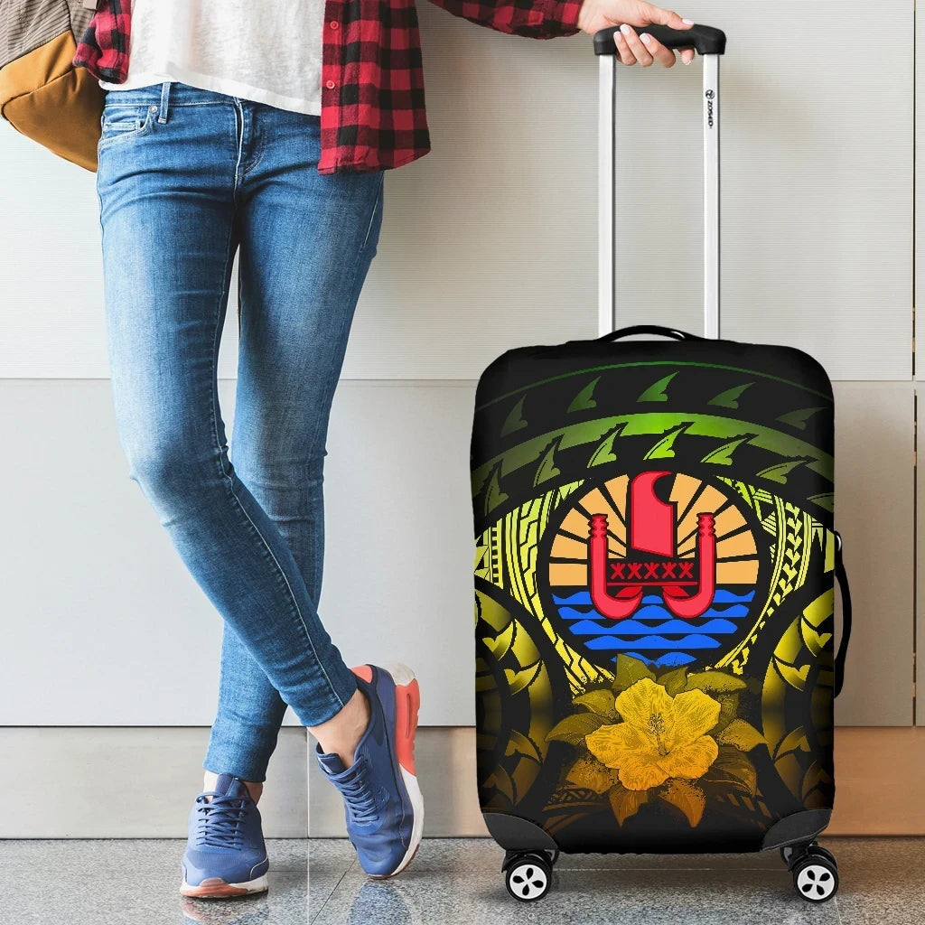 Tahiti Reggae Hibiscus Luggage Covers