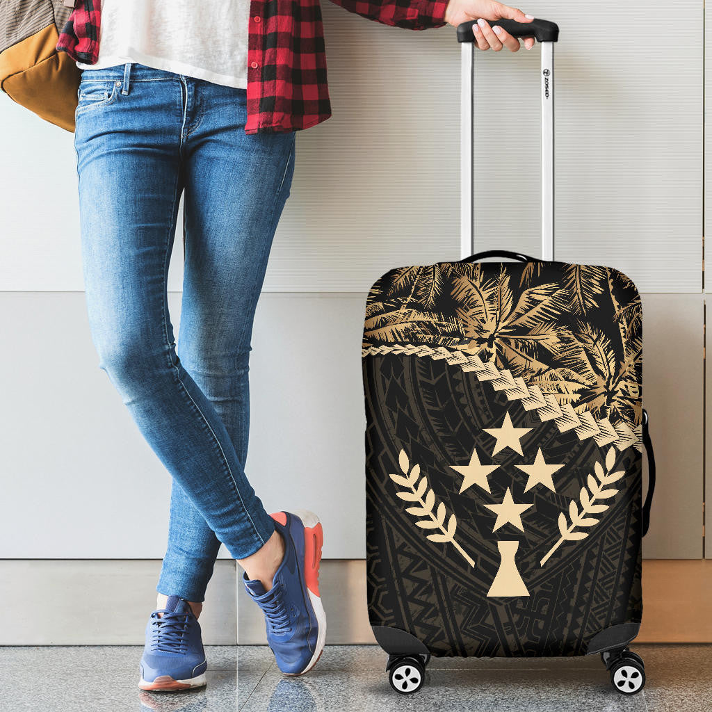 Kosrae Luggage Covers Golden Coconut