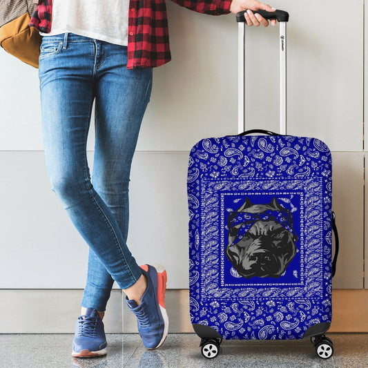 Crips Gang Bulldog Luggage Covers