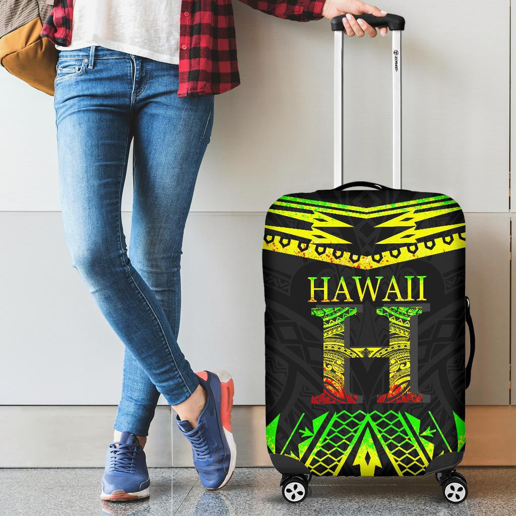 Hawaii Luggage Cover, Polynesia Suitcase Covers