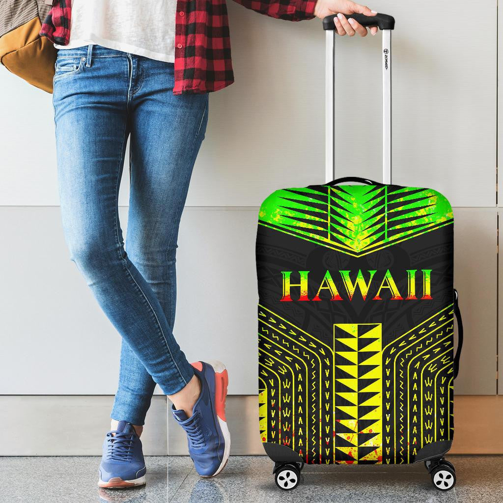 Hawaii Luggage Cover, Polynesia Suitcase Covers